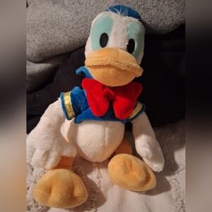 Disney Plush Bird with Red Bow and Blue Outfit